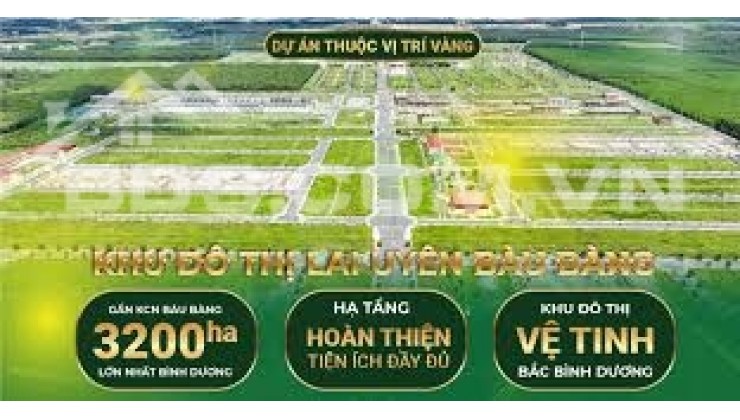 Đất Bàu Bàng Sang Tên Ngay Chỉ Với 1.550 Tỷ/ Nền giá tốt